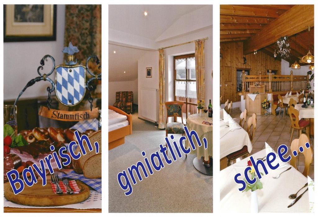 Gasthof-Pension-Kraus Achslach Eksteriør billede